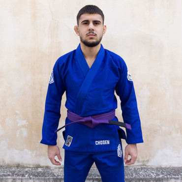 CHOSEN monogram ΣΤΟΛΗ BJJ Gi - blue